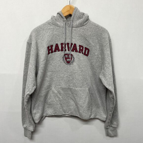 Champion Harvard University Pullover Hoodie Sweatshirt Size Medium B355 -7 - Picture 1 of 16